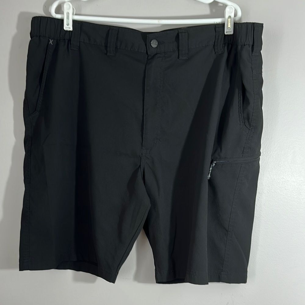 Wrangler Outdoor Performance Side Elastic Utility Short Men's  44 Black